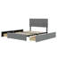 Lit plateforme tapissier double Lilianna-359818032