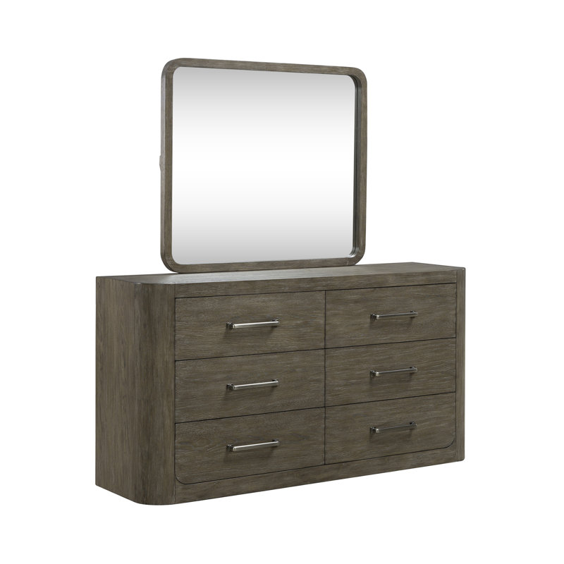Shaly Dresser & Mirror Bedroom Set
