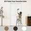 Porte pliante en pin massif non plié avec trousse d'installation-105688705