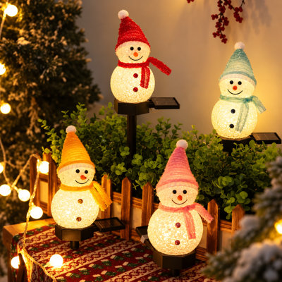 Weather Resistant Plastic Christmas Outdoor Decoration