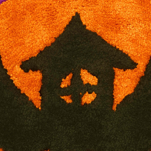 The Holiday Aisle® Spooky House Rug | Wayfair