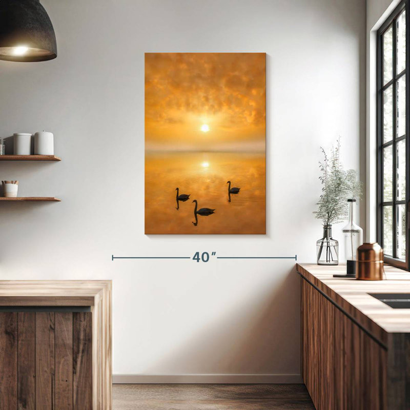 Brampt Golden Hiatus, 39" H x 26" W