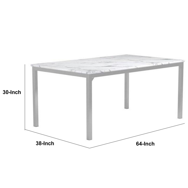 Table de salle à manger 64 "
