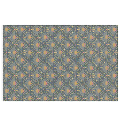 Chenille Floral Rug
