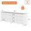 Commode 12 tiroirs Carnetta