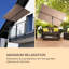 11.2cm X 11.5cm Rectangular Balcony Parasol-62757936