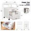 Classeur mobile verrouillable 18 tiroirs 18 po (convient aux formats lettre / A4)-1184771510