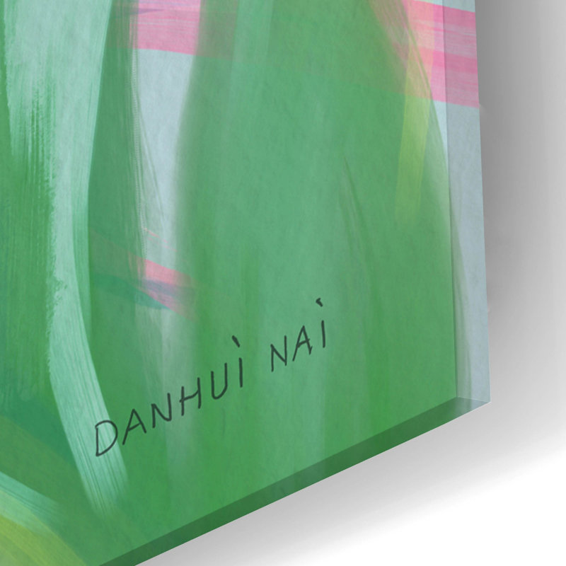 «Tropical Cocktail 3» par Danhui Nai, art mural en verre acrylique, H 24 po x l 16 po x P 0,2 po