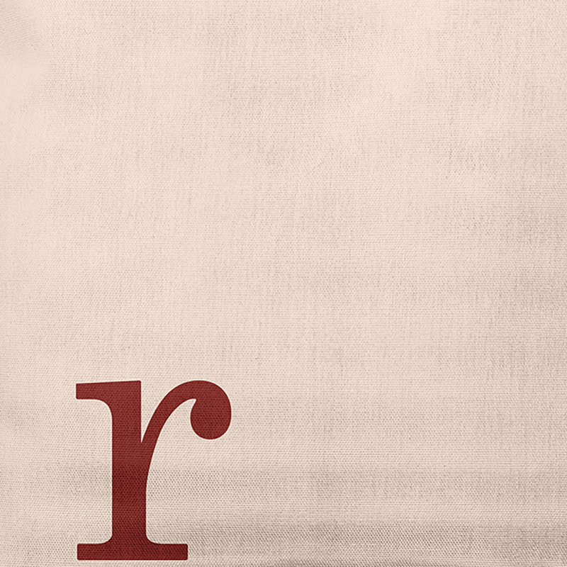 Coussin lombaire rectangulaire intérieur / extérieur Polyfill, Érable rouge