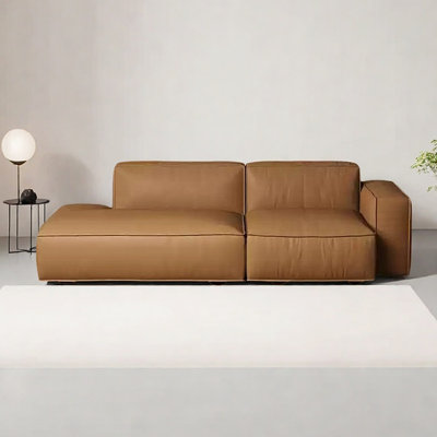 Chaise longue en similicuir Simple Living Room