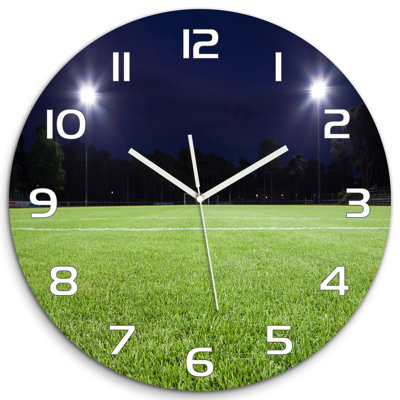 Jonathna Glass Wall Clock