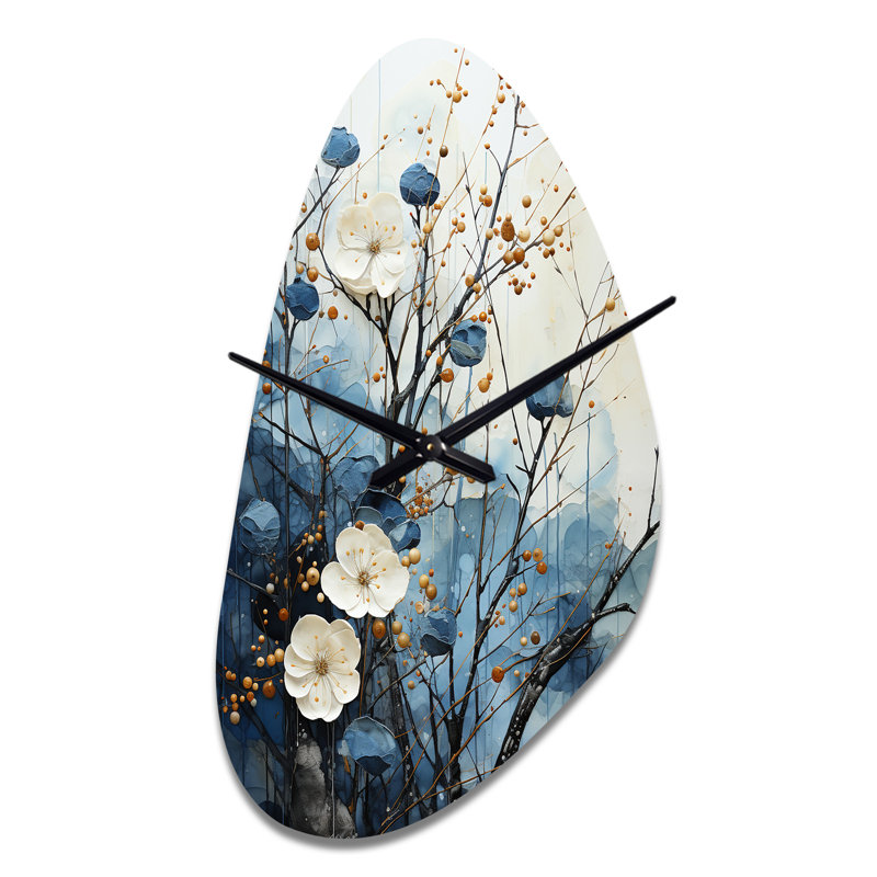 Grande horloge murale bleue - Japon, Moyenne