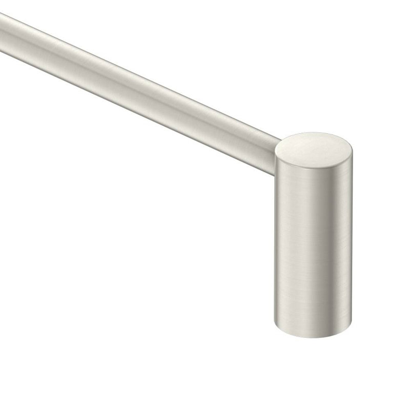 Barre à serviettes murale 24 po Align de Moen, Nickel brossé