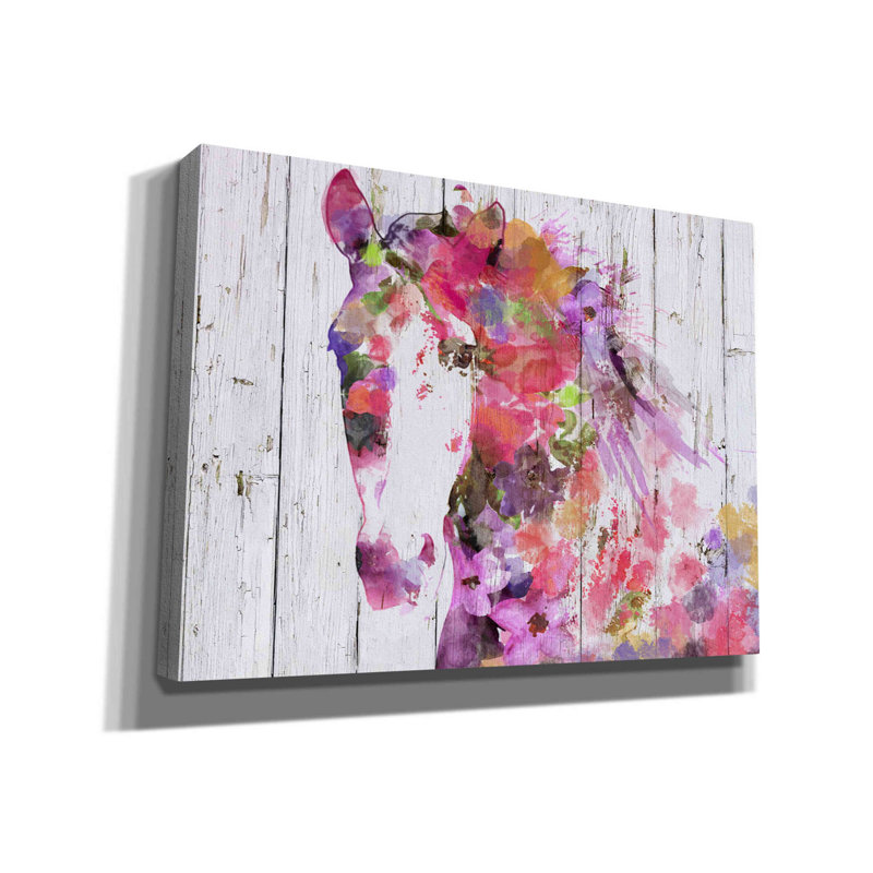 Graffiti épique «Gypsy Soul» par Irena Orlov, H 40 po x l 54 po x P 1,5 po