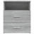 Isia 2 Drawer Bedside Table-1395795611