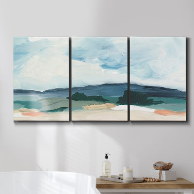 " Monochrome Bison I " 3 - Pieces