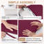 Coussin de chaise de salle à manger en forme de D 17 po x 16 po x 2 po-1161765714-1161765717