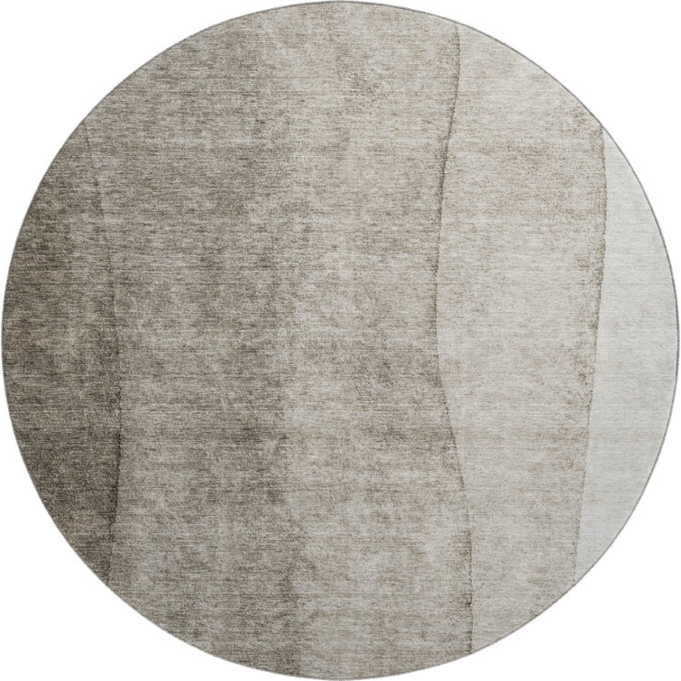 Premium Machine Washable Prisco Taupe Rug