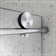 Chrome Frameless One Fixed And One Shifted Shower Door, 70MM 304 Stainless Steel Large Pulleys With Adjustable Soft Closing Function,With Nano Easy Cleaning And Stick Explosion-Proof Menbrance