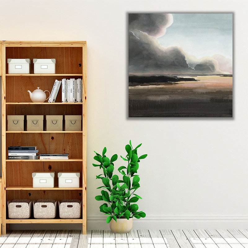 «Sunset Storm I», reproduction d'art sur toile, H 24 po x l 24 po