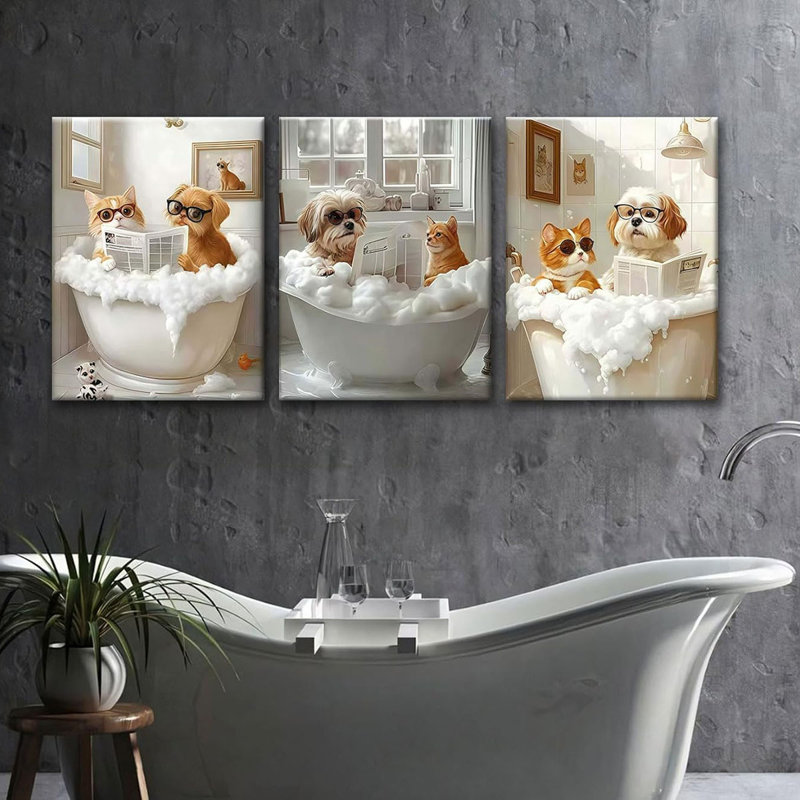 3 Piece Wrapped Canvas Print