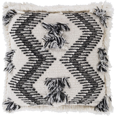 Chevron Wool Throw Pillow