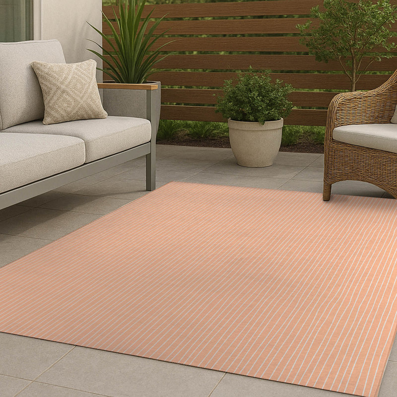 Tapis d'extérieur antidérapant à lattes, Rectangle 5 pi x 7 pi