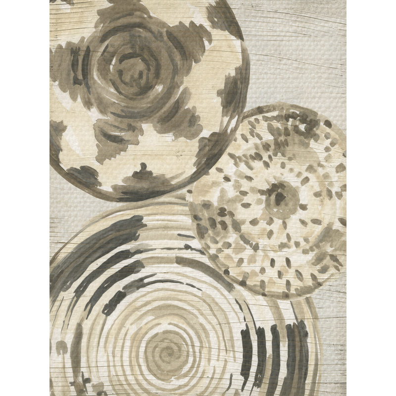 Patterned Baskets II by June Erica Vess - Wrapped Canvas Print, 46 cm H x 30 cm W