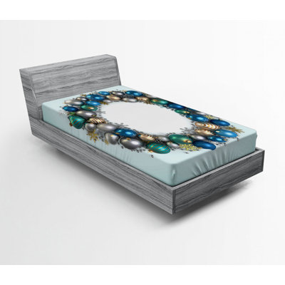 Microfiber Geometric Fitted Sheet