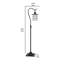 Lampe sur pied arquée 59,5 po Moultrie-1484345606
