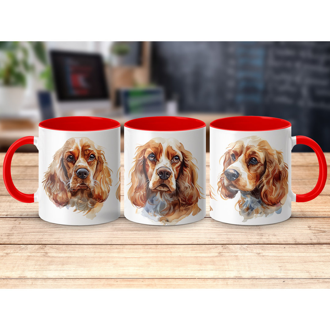 Cocker Spaniel Watercolor Art 11oz Coffee Mug