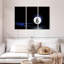 «8 Ball», 3 pièces sur toile-98562866