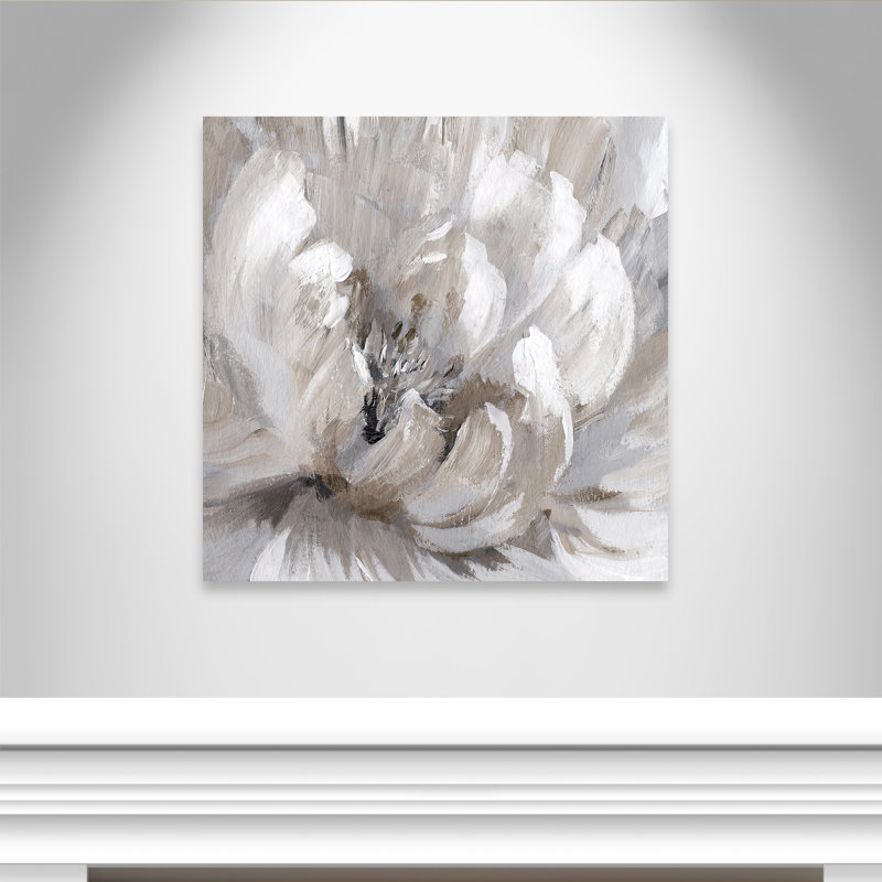 Éclat de printemps II - Peinture, Toile tendue, H 40 po x l 40 po x P 1,38 po