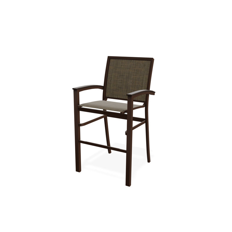 Chaise de café empilable en aluminium Bazza, Kona, Balise