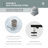 FINE FIXTURES Stainless Steel 24 inch Linear Shower Drain with Hair Trap and Tile Insert & Grate 2-in-1 Design-126533262