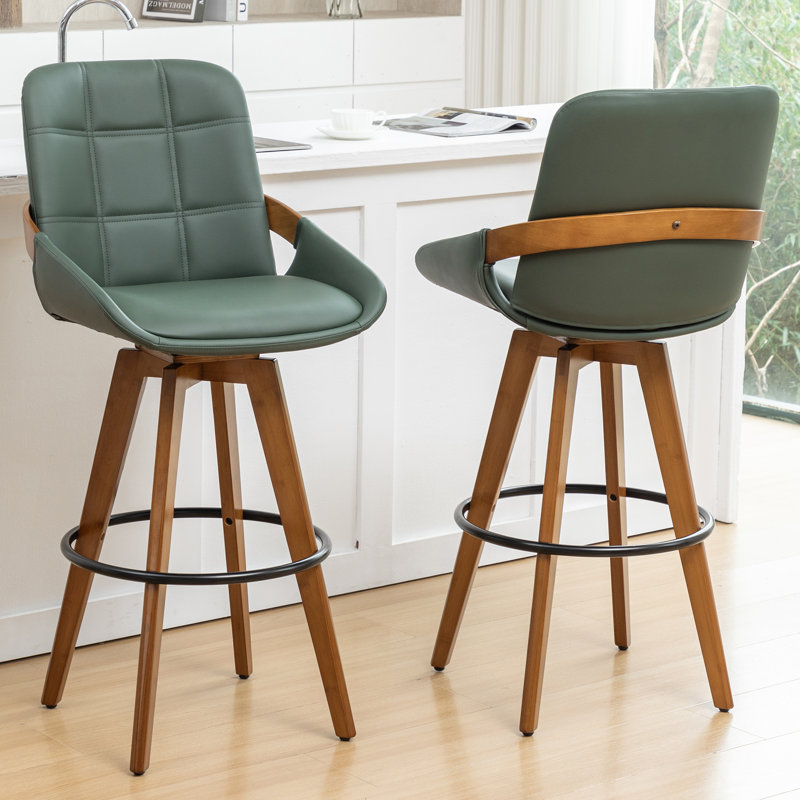 Tabourets de bar, Tabouret de bar (siège d'une hauteur de 29,52 po), Vert