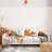Elegant Metal Chandelier, 9.4 x 9.4 x 4.7 inches, Orange Finish | E27 Socket, Max 40W (Bulb Not Included) | Stylish Lighting for Dining Room & Living Room, IP20 Rated, Modern Design for Home Décor-633548118