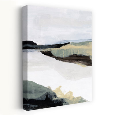 «Calm Abstract Landscape Abstract Contemporary Minimalist Landscape Nature», art mural