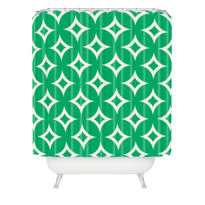 Rideau de douche simple Darieus Emerald Diamonds