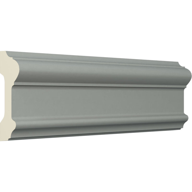 Bedford Primed Polyurethane Crown Chair Rail Moulding Set
