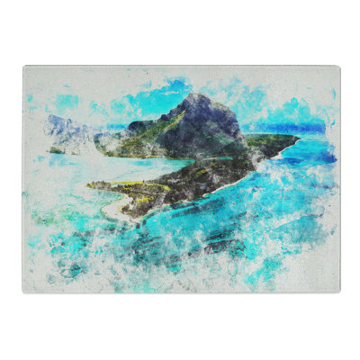 View of Mauritius Chopping Board