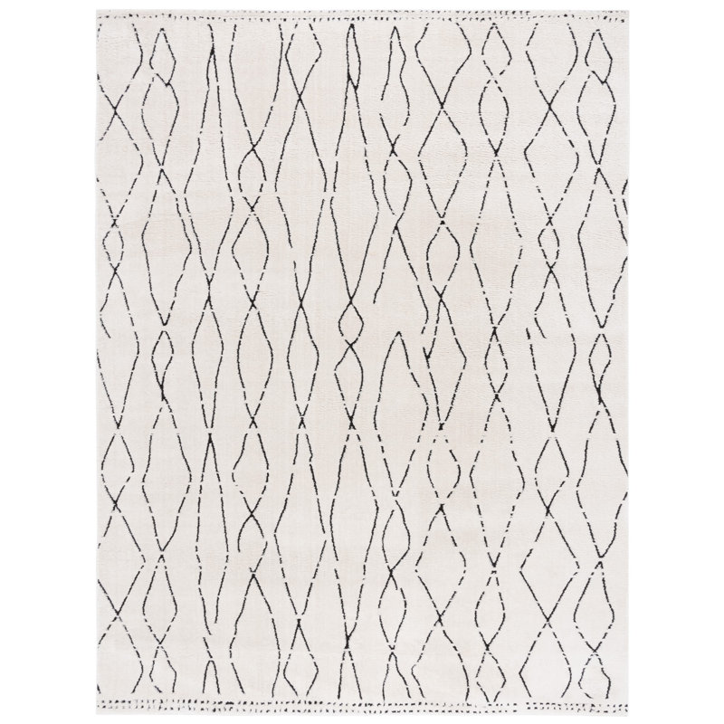 Shenay Performance Abstract Rug, Rectangle 8' x 10'