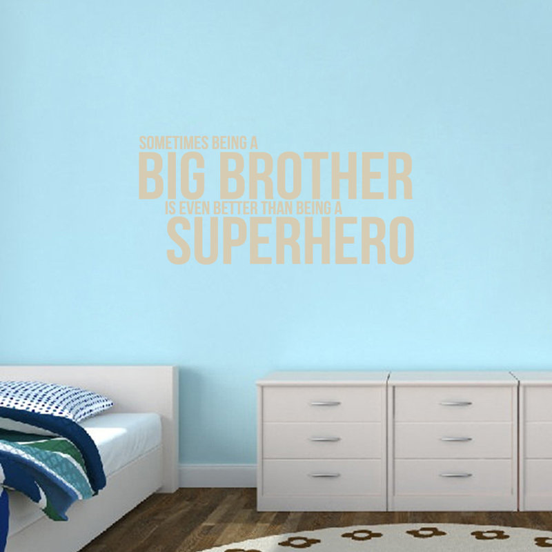 Décalcomanie murale big frère, Beige