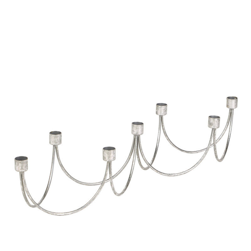 Metal Tabletop Candelabra