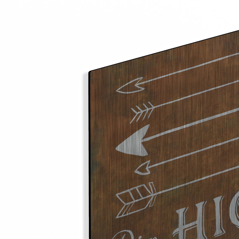 «Aim High» par Britt Hallowell, H 12 po x l 12 po