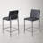 Misa Upholstered Counter Stool with Metal Frame-576239166-576239163