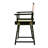 18" Folding Director Chair-19623322-19623337