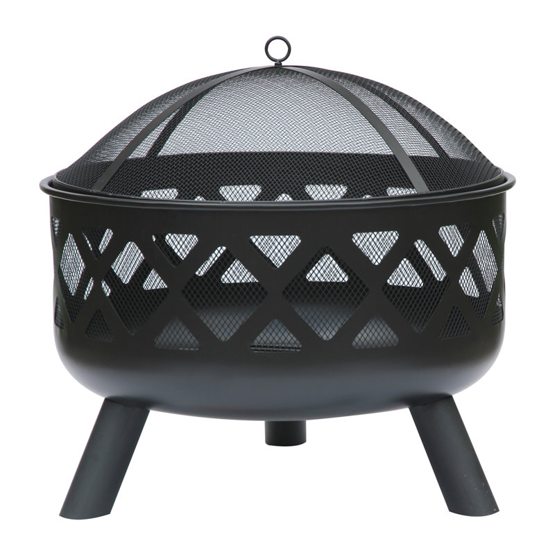 Round Steel Smokeless Fire Pit