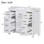 Ensemble de meuble-lavabo simple 36 po avec comptoir Lamarra