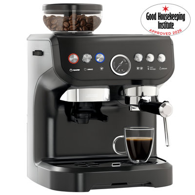 HOMCOM Bean to Cup Coffee Machine Good Housekeeping Institute Approved